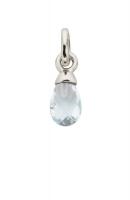 KA - Light Blue Topaz Gemstone, Sterling Silver